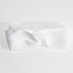 Zero waste headband – fascia bianca