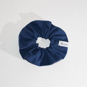 Zero waste scrunchie – elastico blu