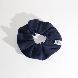 Zero waste scrunchie – elastico blu notte