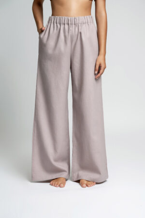 Ambra pants – pantaloni palazzo lino